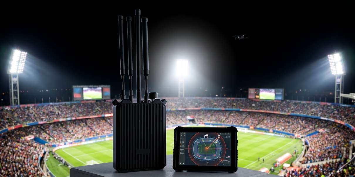 Oracle Field deployed at a stadium perimeter