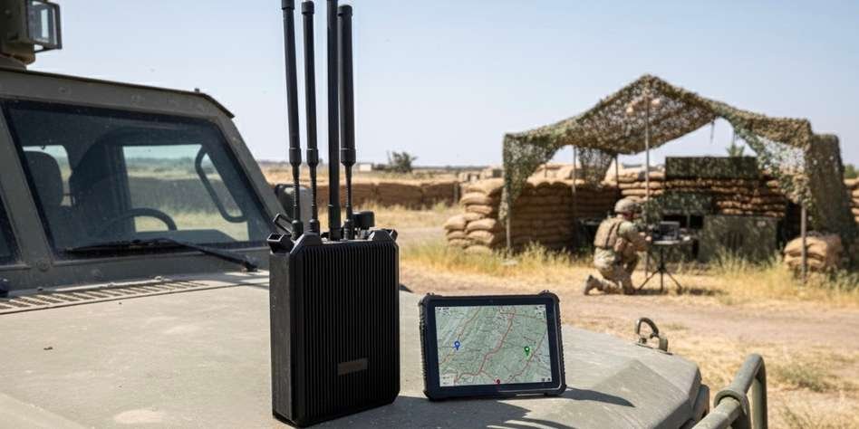Oracle Field deployed at a forward operating base